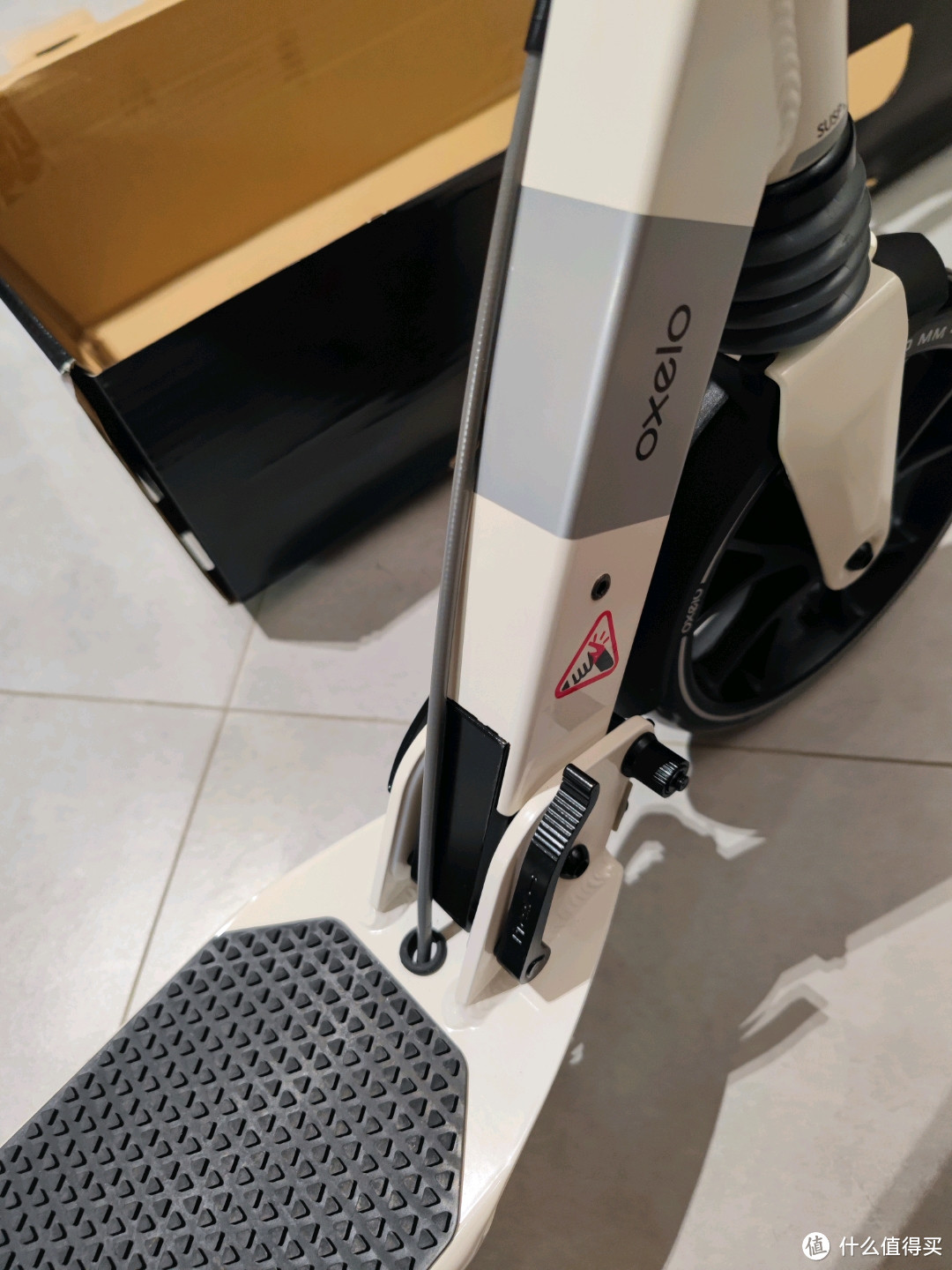 开箱&评测 篇十八:迪卡侬人力滑板车town7开箱_折叠车_什么值得买