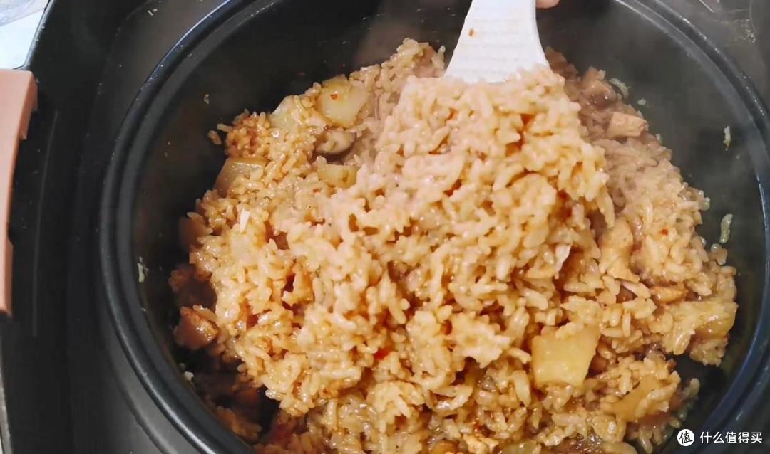 电饭煲香菇鸡肉饭,软糯Q弹