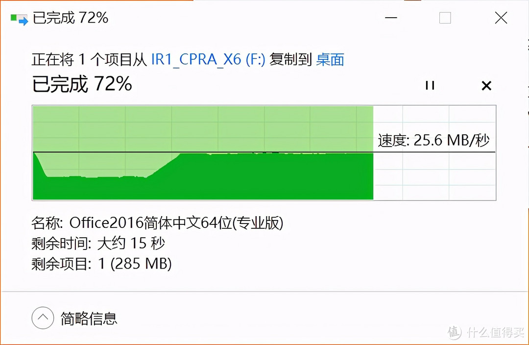 普通3.1协议U盘的实际读写速度