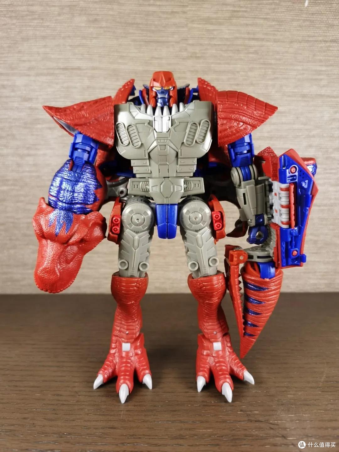 变形金刚玩具篇三百四十二存量稀少的重涂王国嗜血霸王龙