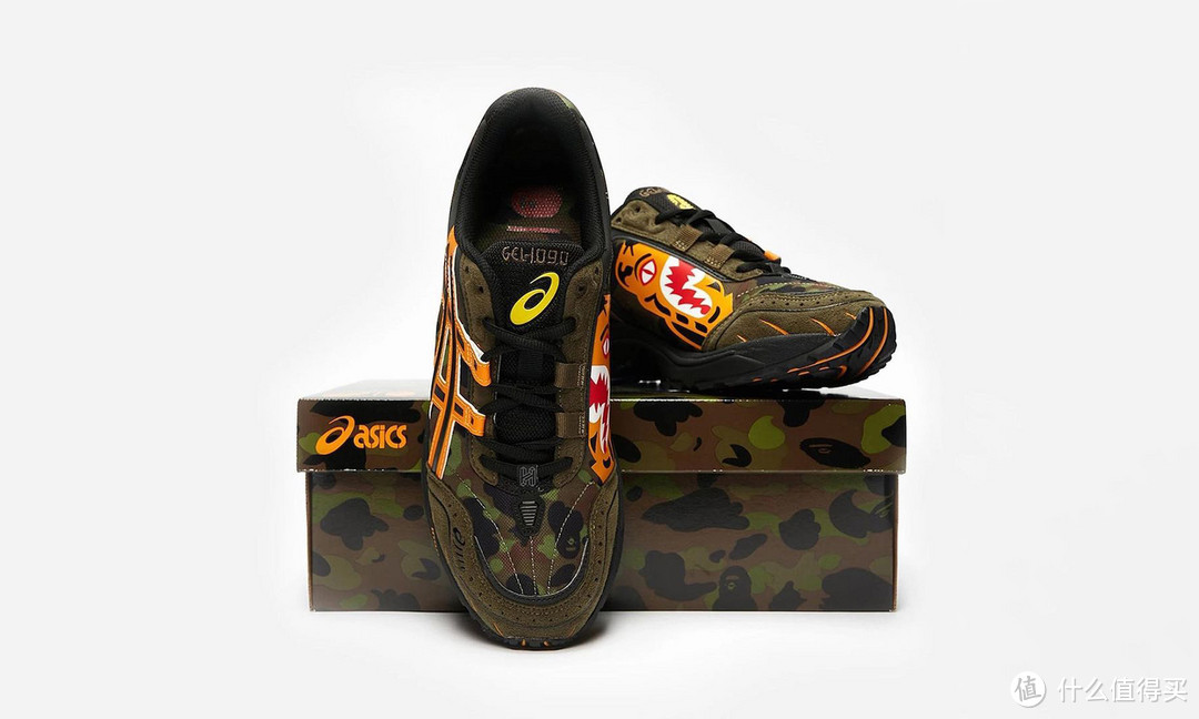 迷彩加持，BAPE x ASICS 最新款联名鞋曝光！