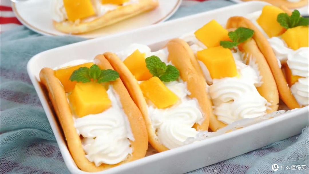 超级甜蜜的芒果抱抱蛋糕,柔软得像棉花一样,颜值高又甜蜜