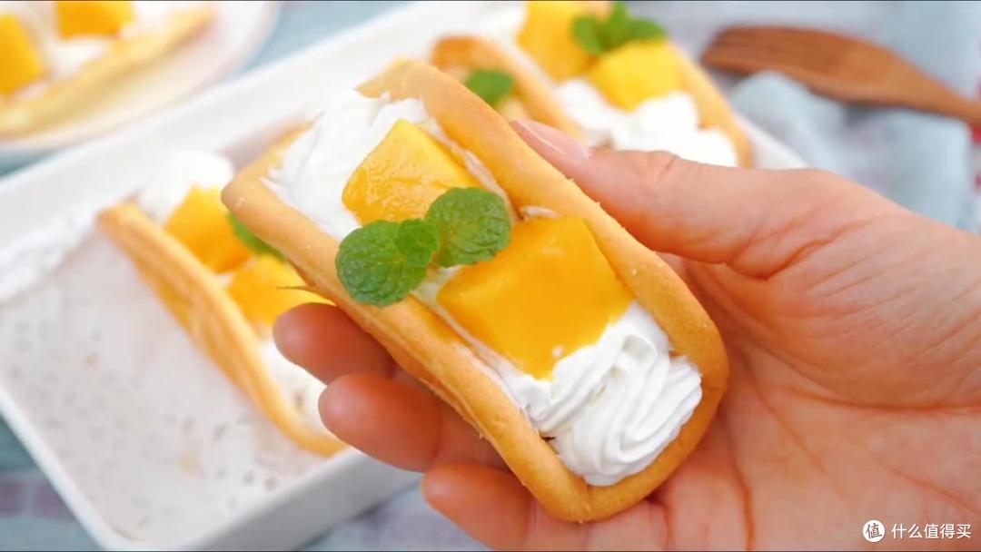 超级甜蜜的芒果抱抱蛋糕,柔软得像棉花一样,颜值高又甜蜜