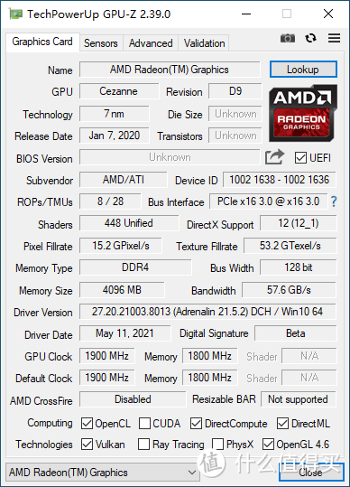 全网首发！AMD Cezanne Ryzen 5000G CPU 首发评测