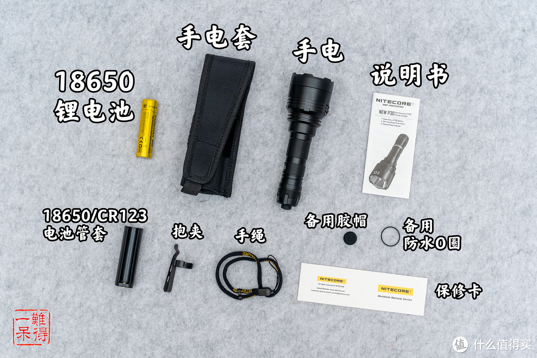 NITECORE 奈特科尔 NEW P30  新世代21700强光远射手电