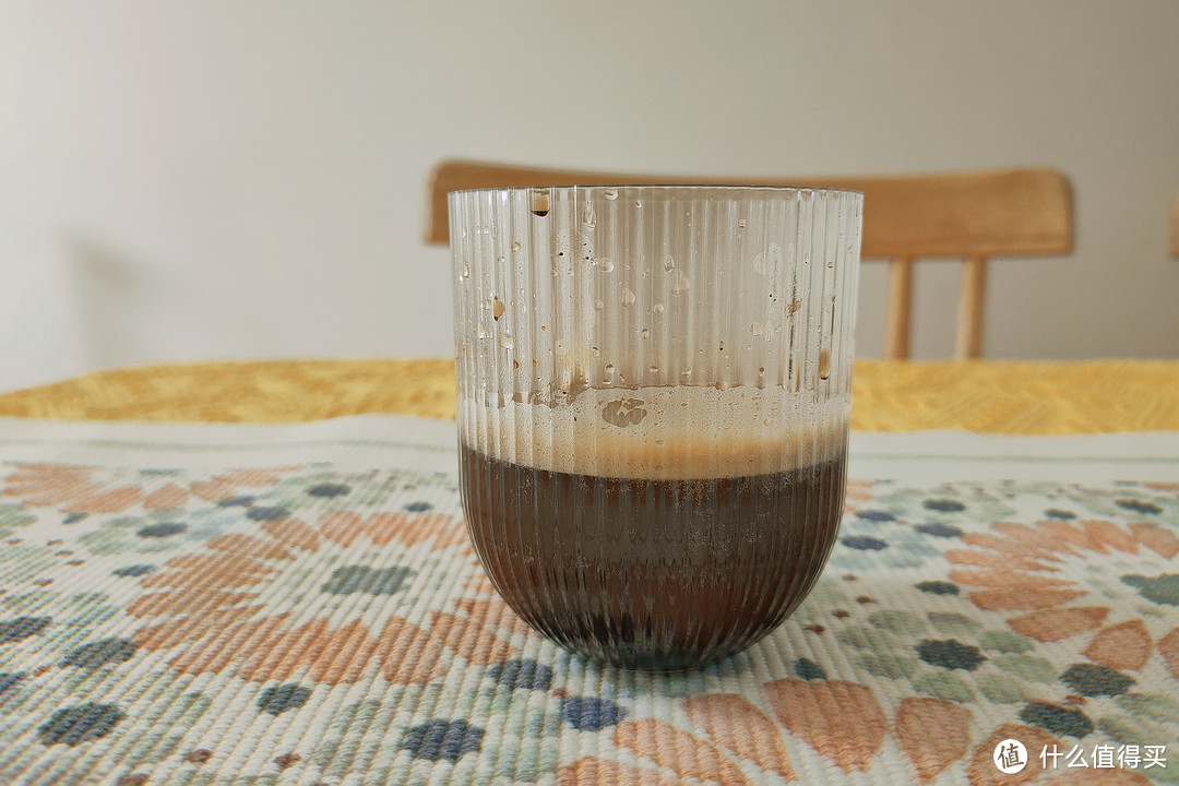 厚厚的一层咖啡油脂。