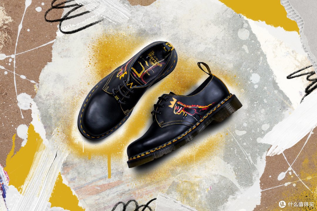 Dr.Martens 再度携手 Jean-Michel Basquiat,联名新鞋款即将上架