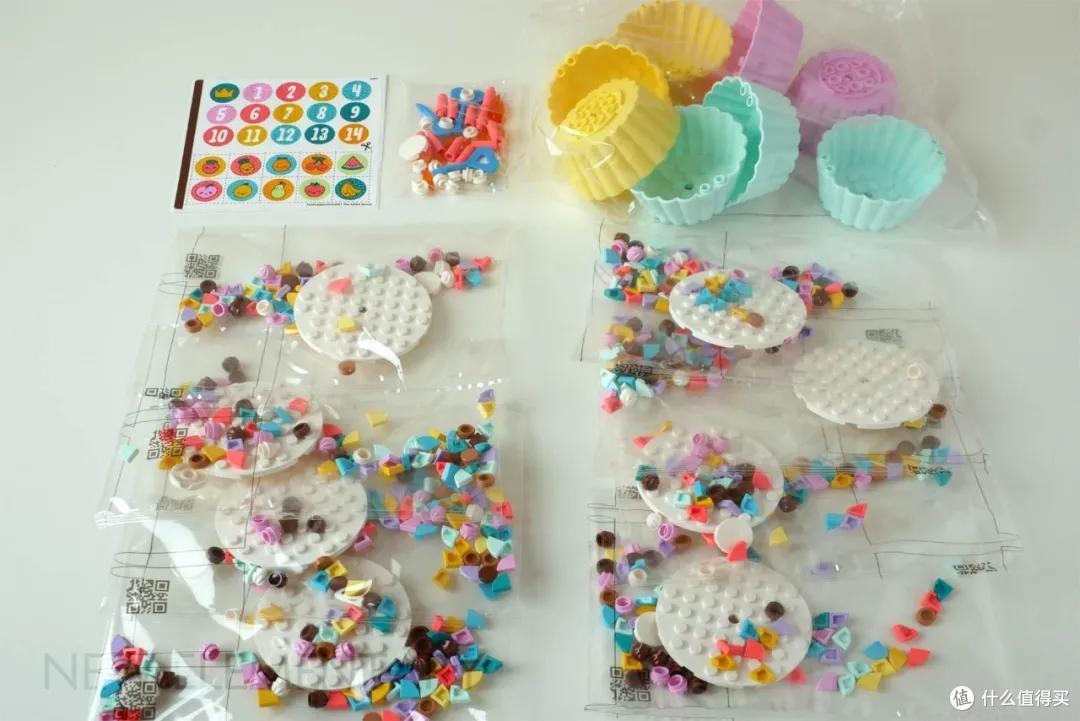 独家纸杯蛋糕的乐趣!乐高41926DOTS点点世界创意派对组合评测及MOCS