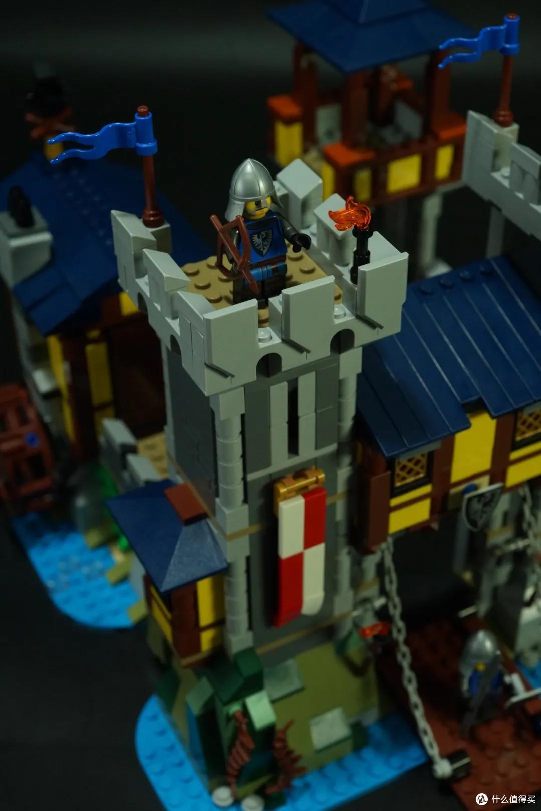 积木的世界篇四十又见城头飘彩旗lego31120中世纪城堡