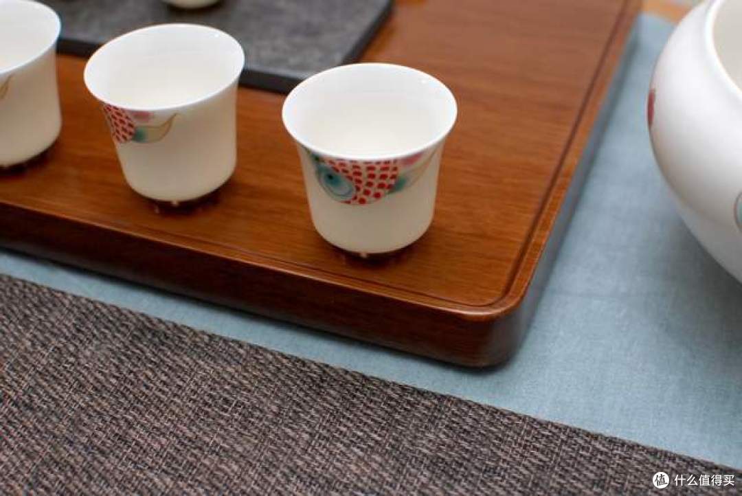 来自小米有品的新国风中式茶空间:不东.重竹茶盘整套茶具