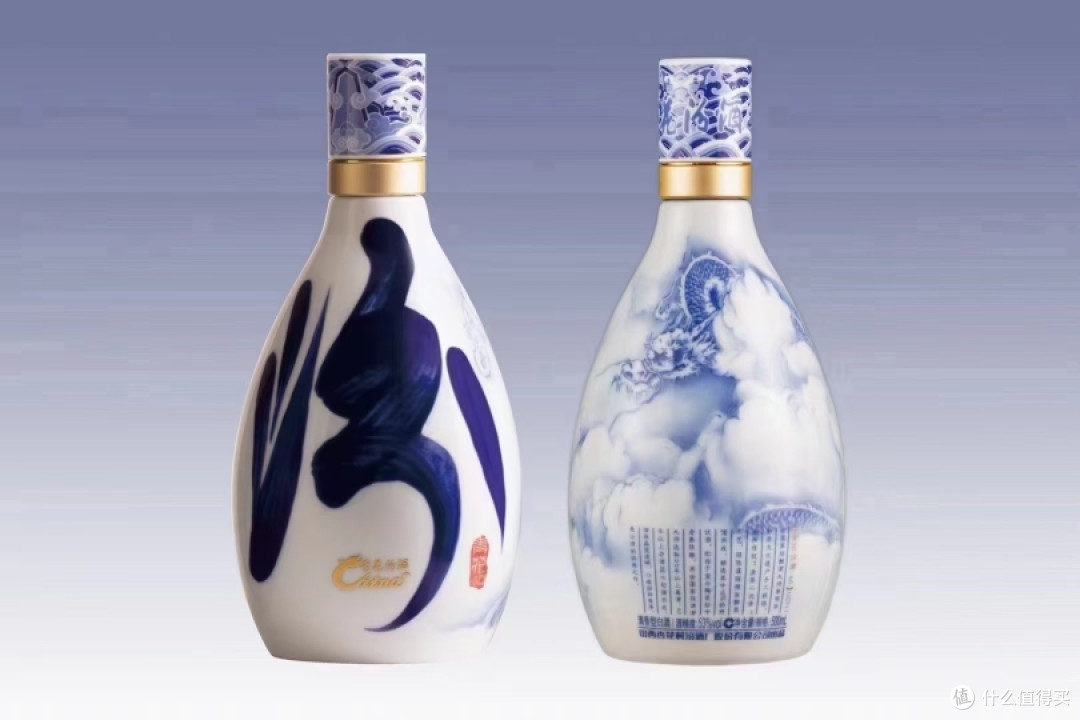 好酒分享 青花汾酒40 中国龙 食品生鲜 什么值得买