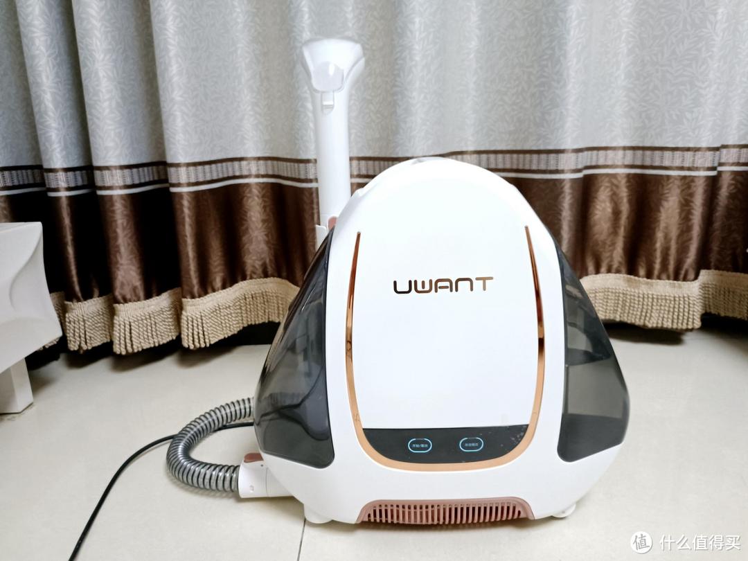 清水喷出,污水回收,布艺家居清洁so easy!uwant 布艺清洁机