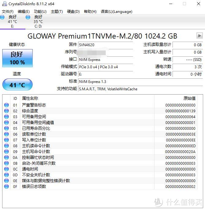 性能寿命都给力，国产M2固态之光、光威（Gloway）Premium系列固态硬盘 评测