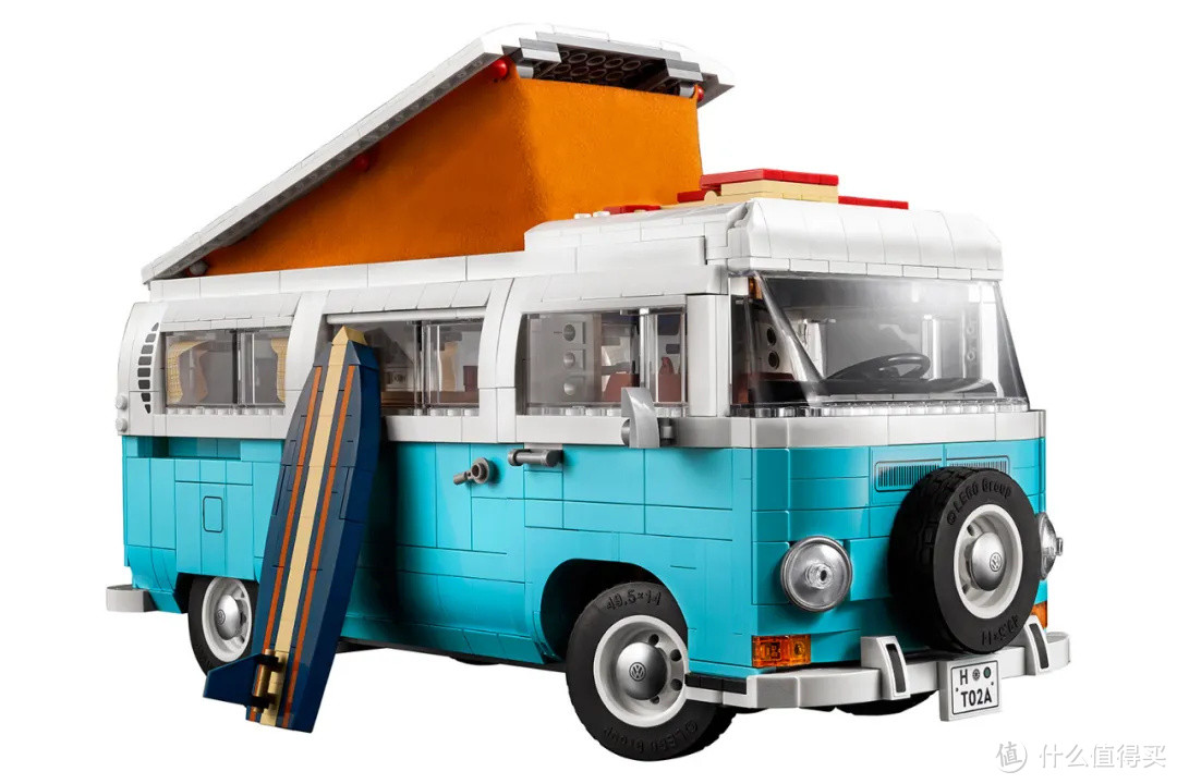 乐高10279 Volkswagen T2 Camper Van，8月1日正式发售！