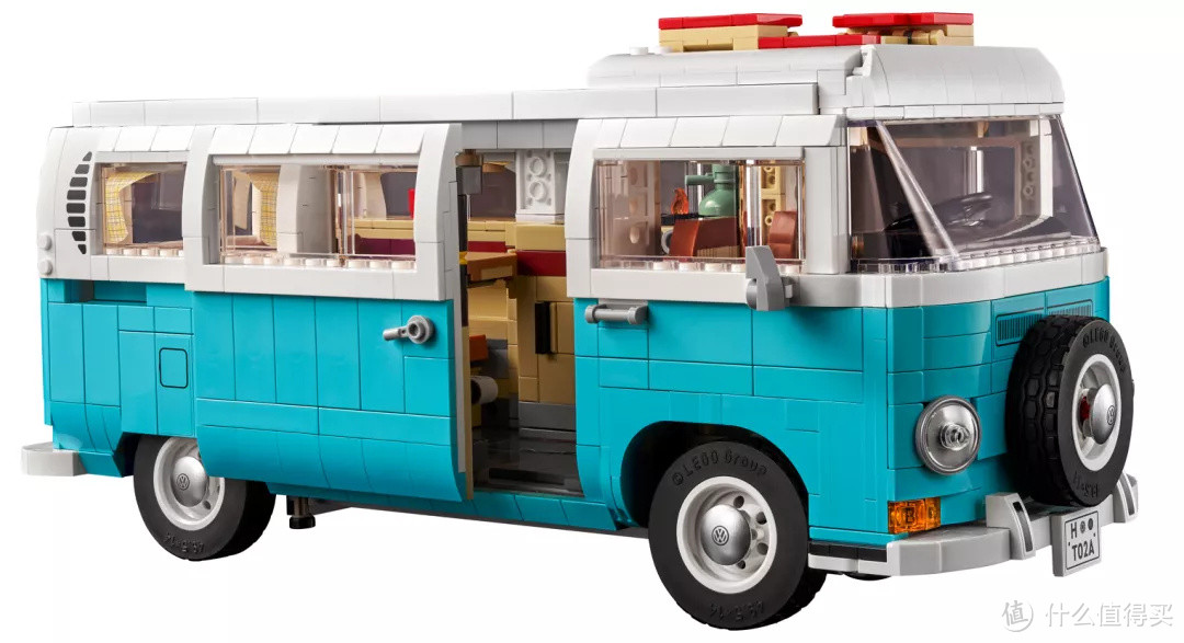 乐高10279 Volkswagen T2 Camper Van，8月1日正式发售！