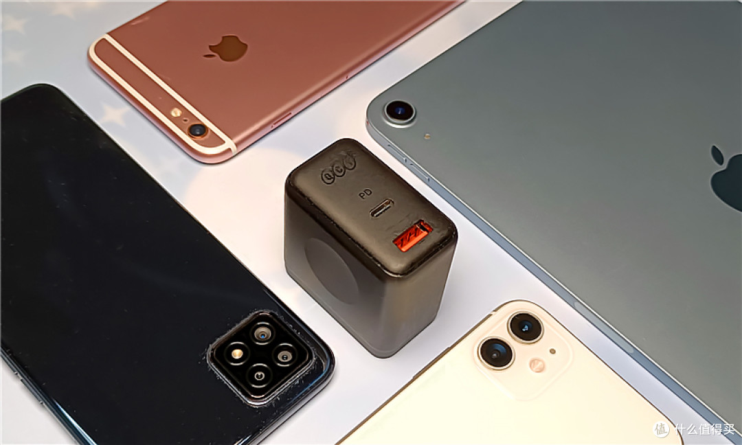 氮化镓让快充更高效、更智能、更安全——QCY 65W双口快充头测评