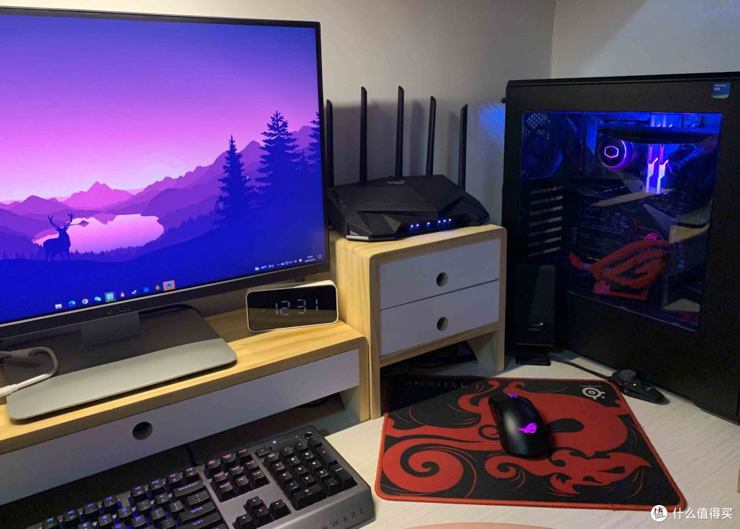 华硕TUF GAMING AX5400路由器开箱简测