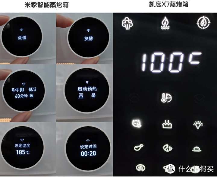 米家VS凯度X7，入门级网红爆款台式蒸烤箱对比测评！