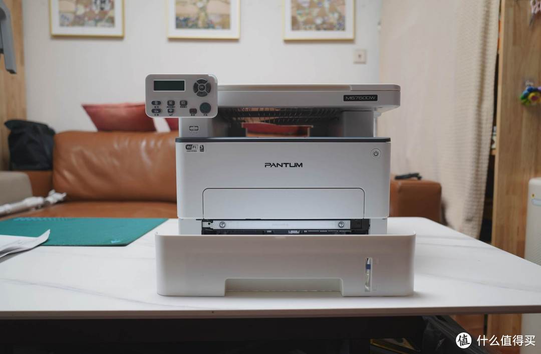 家用打印机如何选择，奔图M6760W激光打印一体机体验。