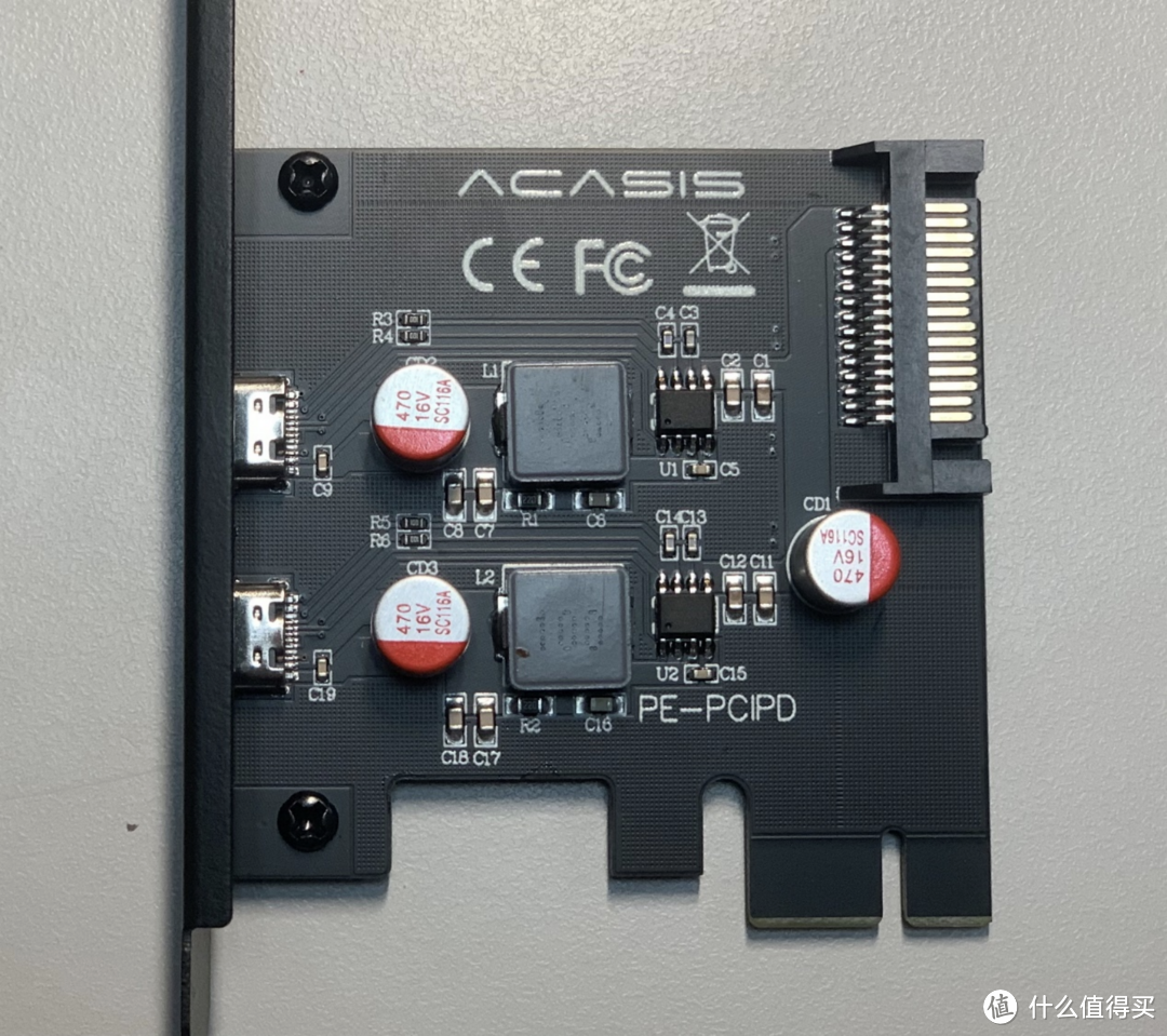 一个有趣的小玩意:阿卡西斯PCI-E快充转换卡