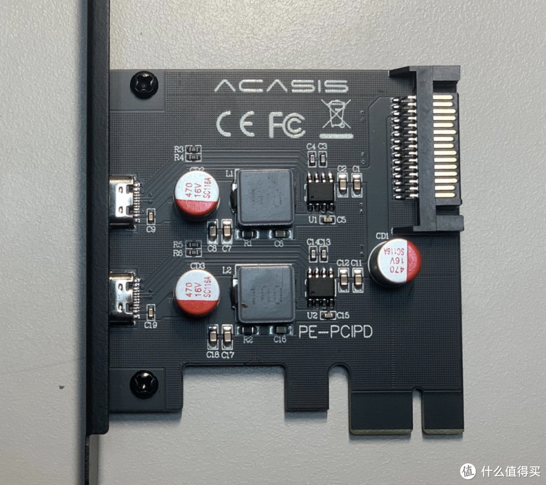 一个有趣的小玩意：阿卡西斯PCI-E快充转换卡