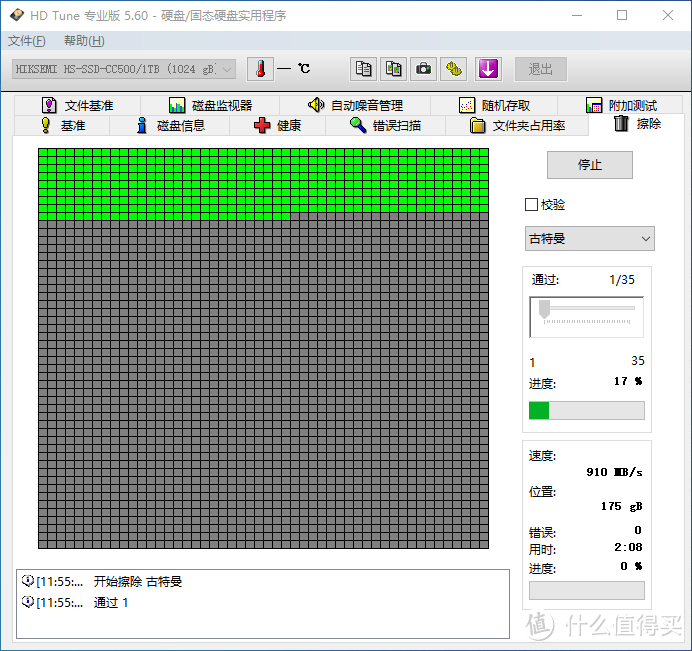 【茶茶】普及大容量NVMe,海康威视CC500 1TB 测试报告