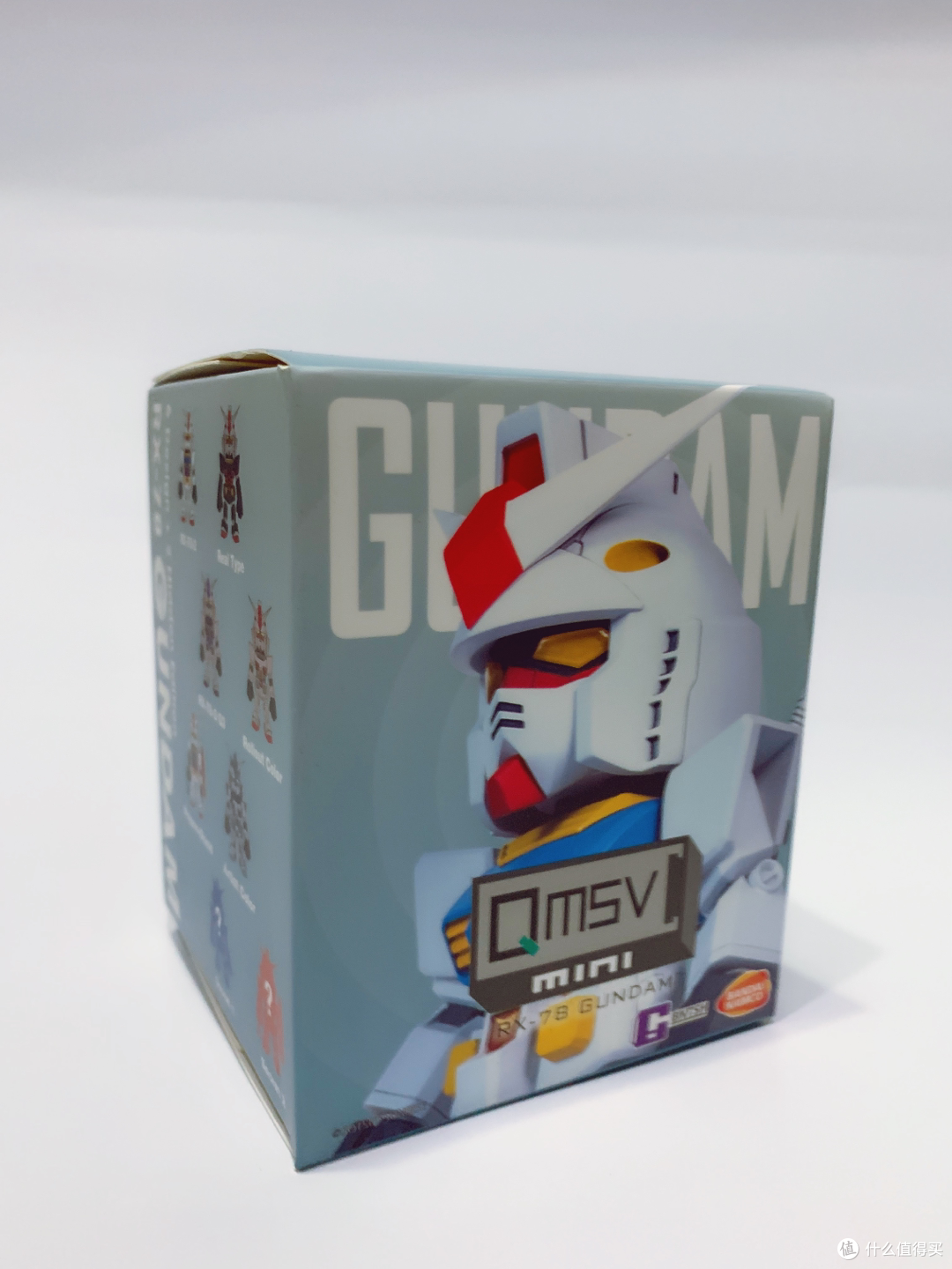 极简开箱高达盲盒万代南梦宫qmsvmini