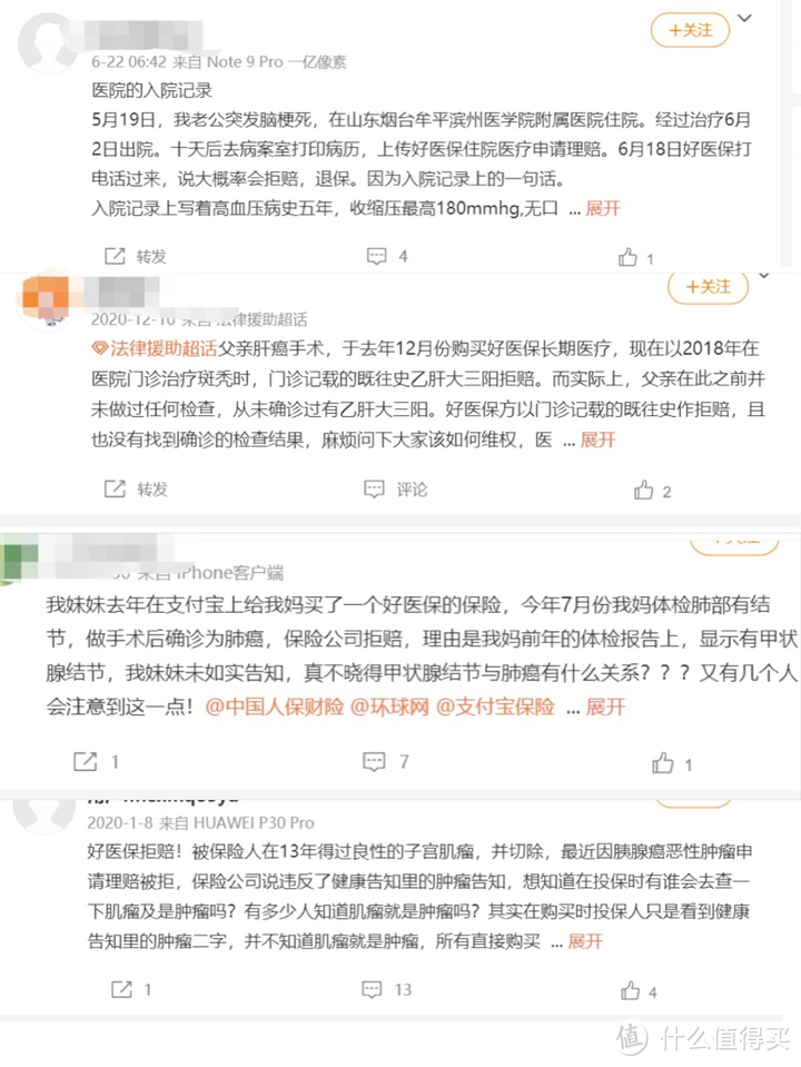 被好医保长期医疗拒赔的朋友