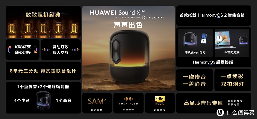 作为帝瓦雷DEVIALET双金蛋用家 有必要仔细聊聊新一代HUAWEI Sound X