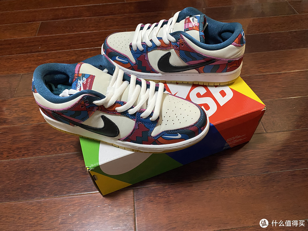 今年最佳DUNK联名Nike Parra Dunk Low Pro