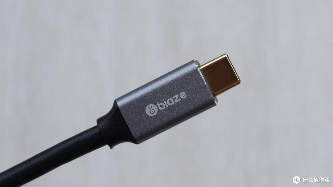 轻薄本上大屏8K+100W PD毕亚兹USB Type-C转DP1.4高清线评测体验