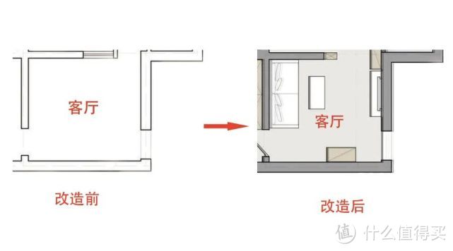 房子小？47㎡一居拆改变2居，美女设计师展示设计的魔力！