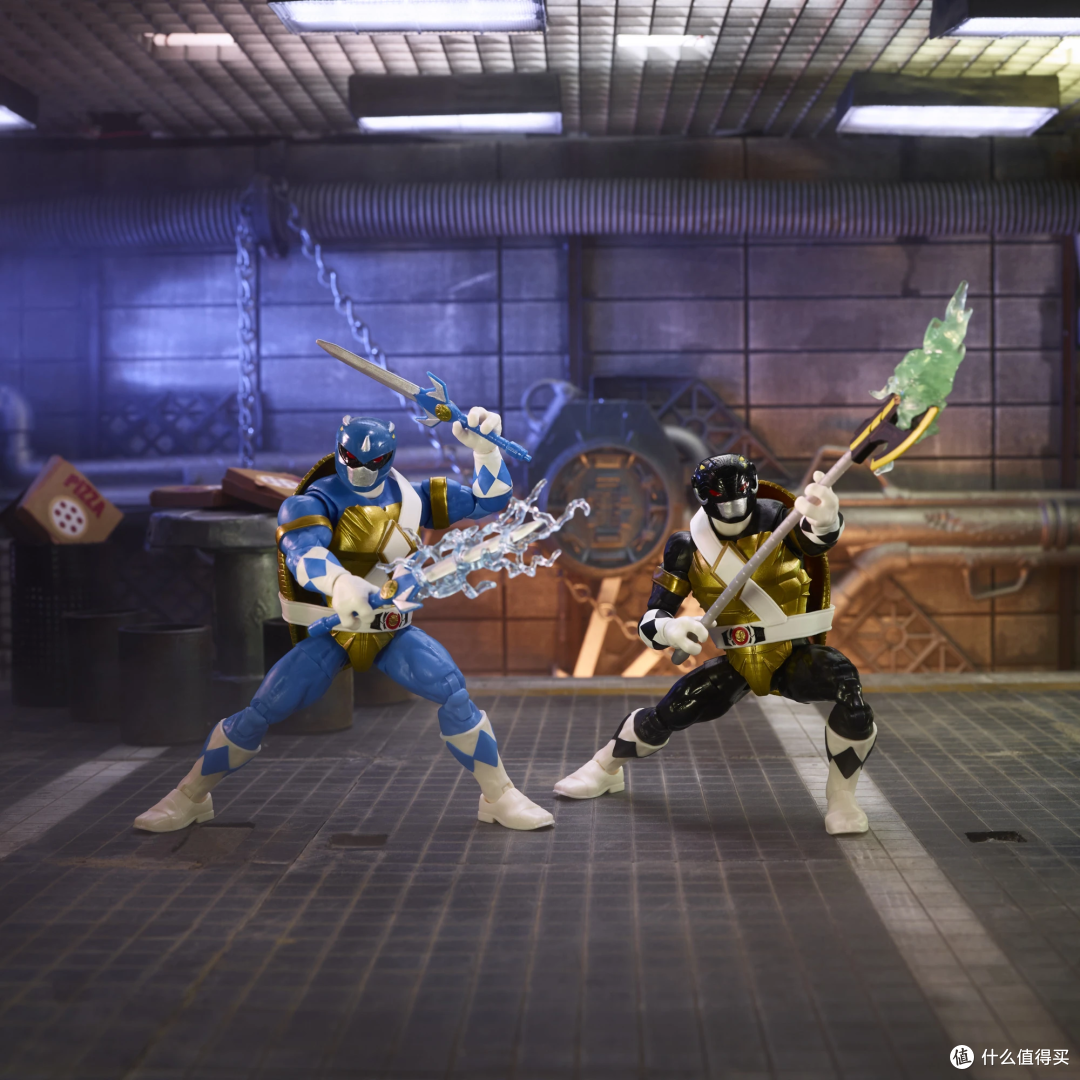 童年的双厨狂喜,忍者神龟变身POWER RANGERS!