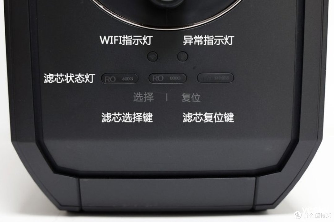 滤芯状态灯,操作按键