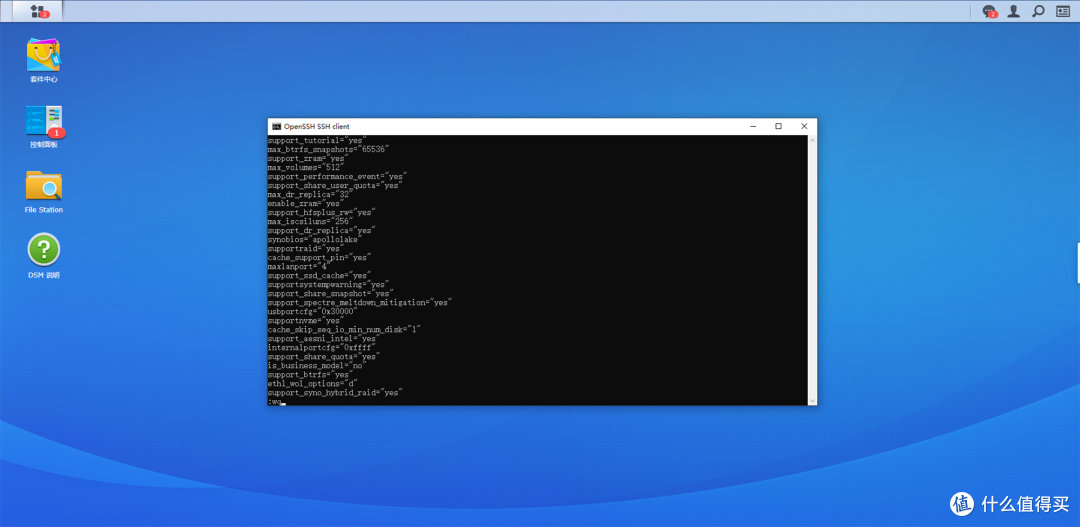 esc返回后输入:wq保存并退出运行对话框，重启群晖