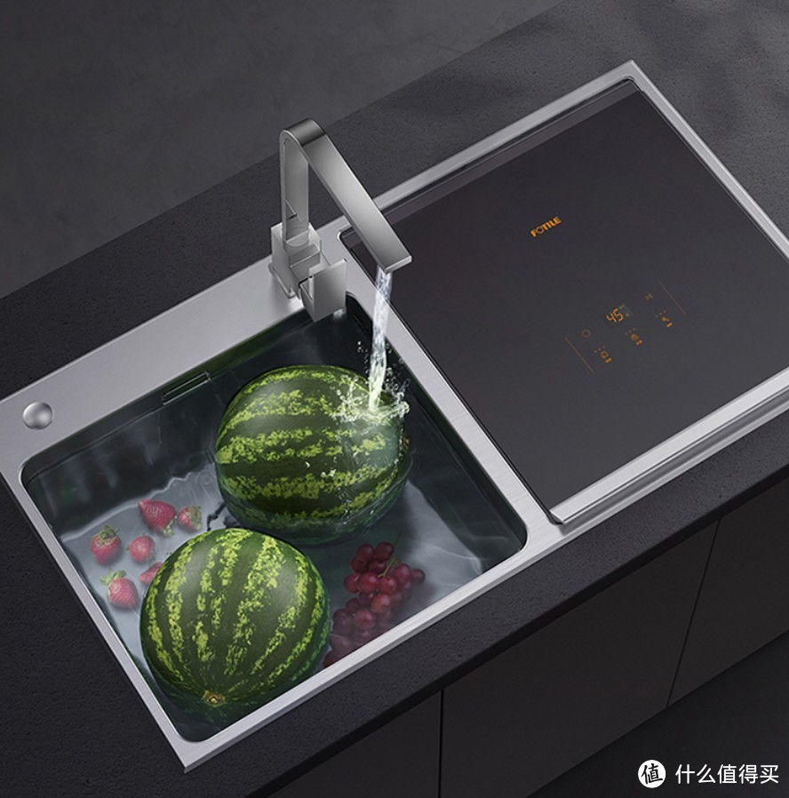 是水槽、是洗碗机,也是蔬果净化机!一机多用的洗碗机不来一套么!!!