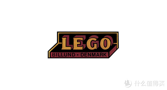 1939/1940年的乐高商标，下面写着“比隆·丹麦”