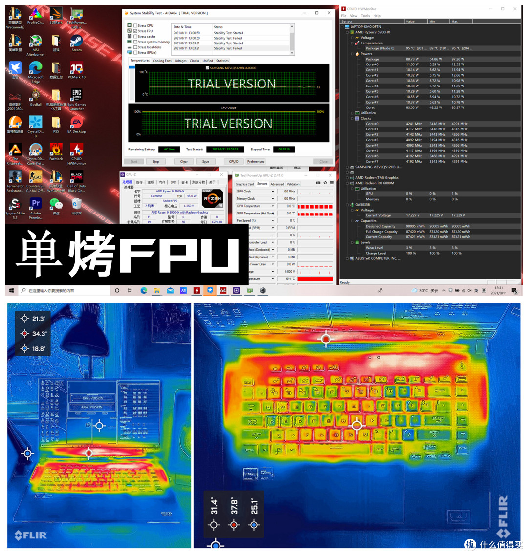 AMD 旗舰游戏本新标杆到底有多强?ROG 魔霸 5R 的深度评测