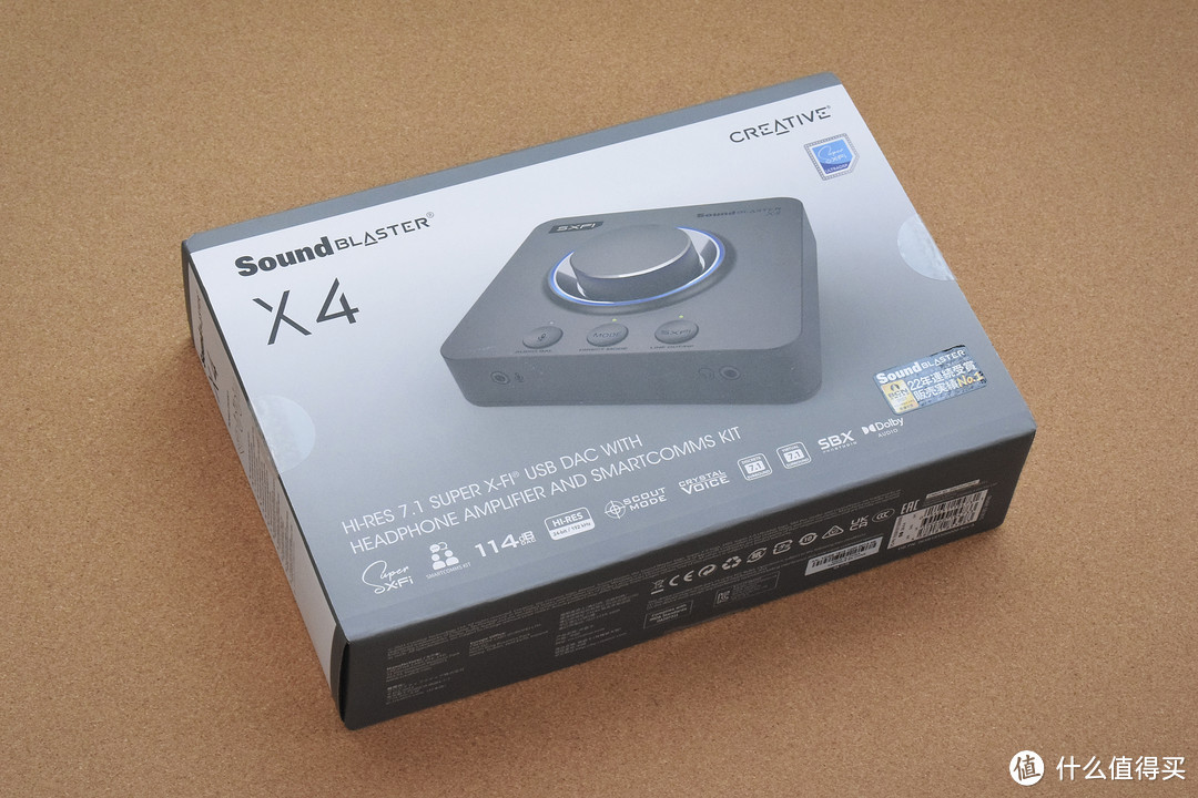 人気販売店 Sound Blaster X4 光デジタル入力 オーディオ バランス機能