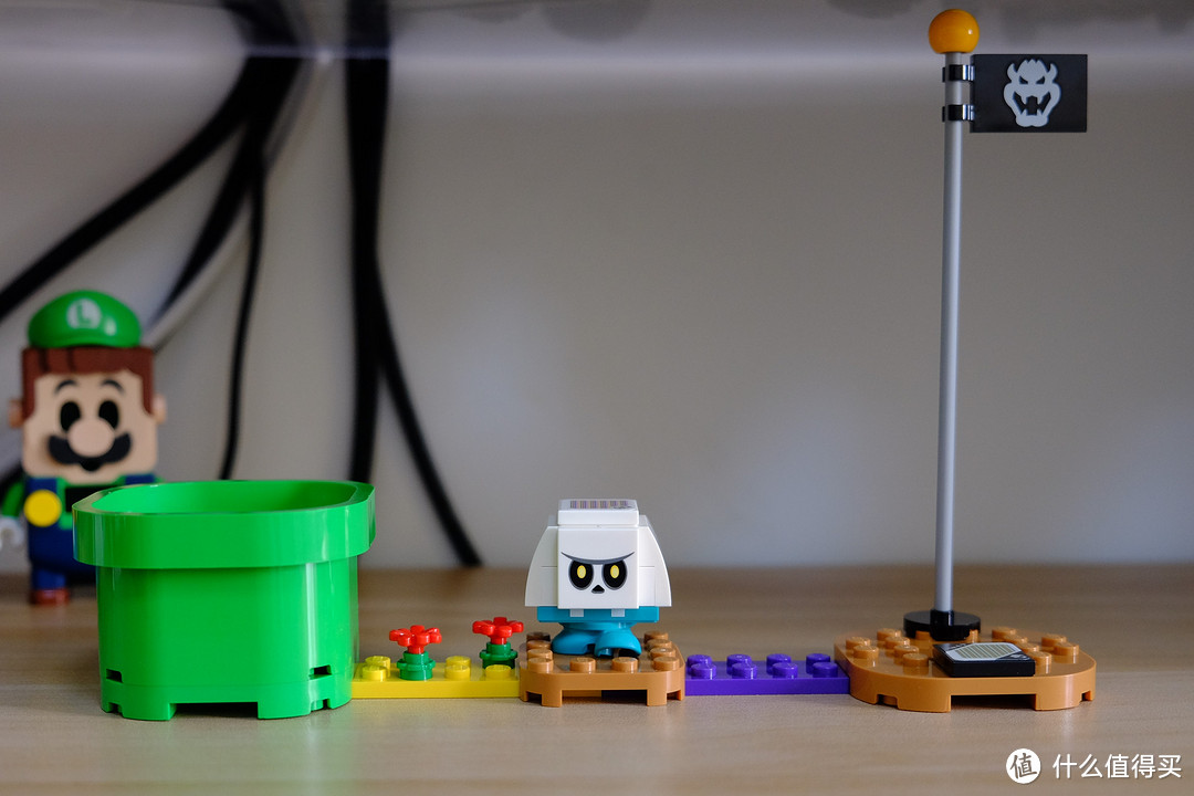 七夕了,马力欧兄弟也团聚了——lego 乐高超级马力欧系列71387 路易吉