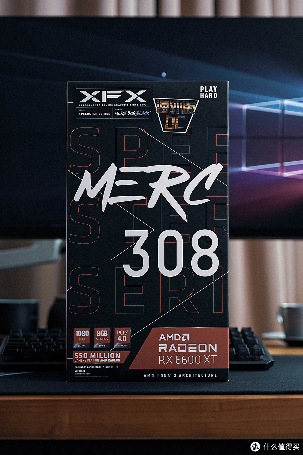 苏妈の甜品显卡,XFX RX 6600XT海外版开箱测试