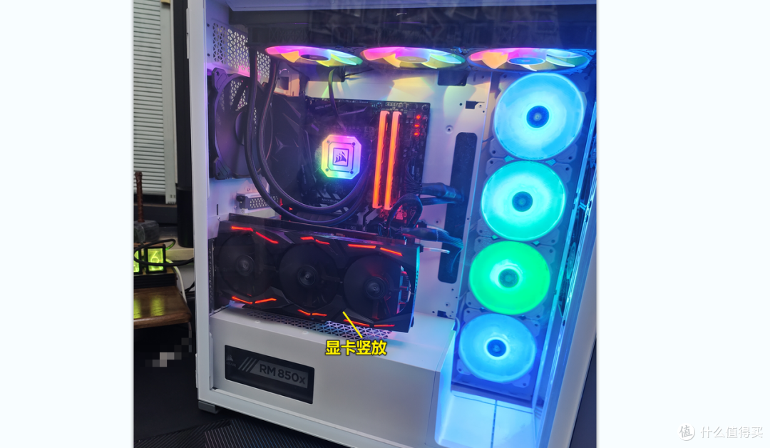 全塔机箱真的大,温度降低20度:美商海盗船7000D Airflow+H170i 水冷 体验测评