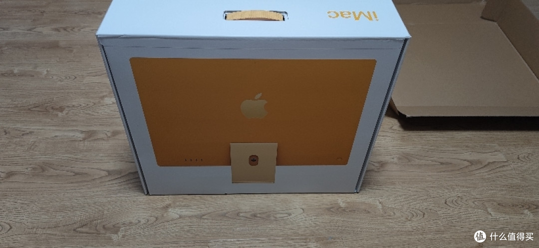 imac2021款黄色开箱