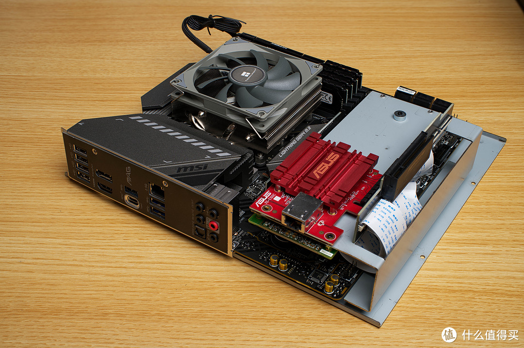 nas篇五nbox8盘位高性能nas机箱装机展示