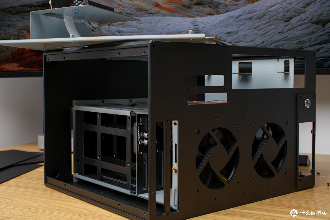 nas篇五nbox8盘位高性能nas机箱装机展示