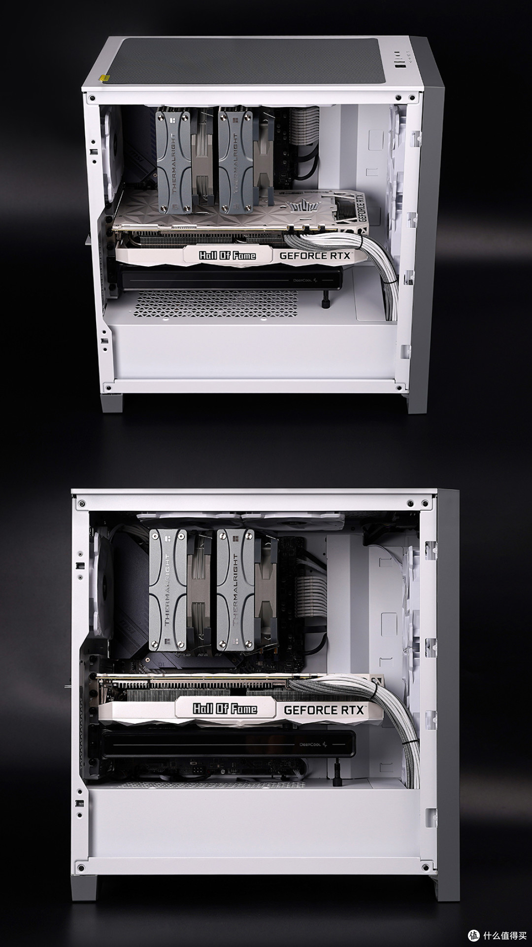 RTX 3080TI HOF EXREME，海盗船4000D白色RGB性能主机