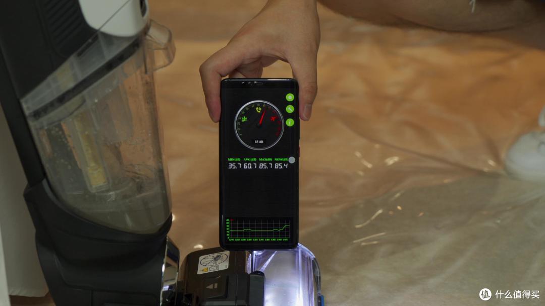 非turbo模式下的噪音(非专业设备,有一定误差)