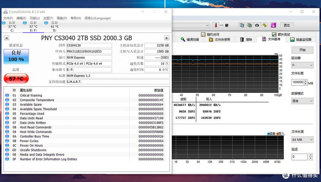 美商PNY CS3040 PCIe4.0 2TB M.2固态硬盘评测:令人无法抗拒的读写速度