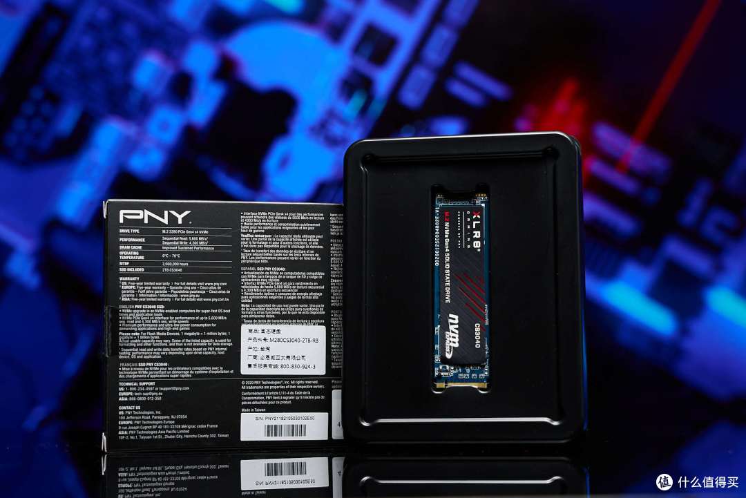 大碗量足的Gen4 SSD:PNY CS3040 2TB