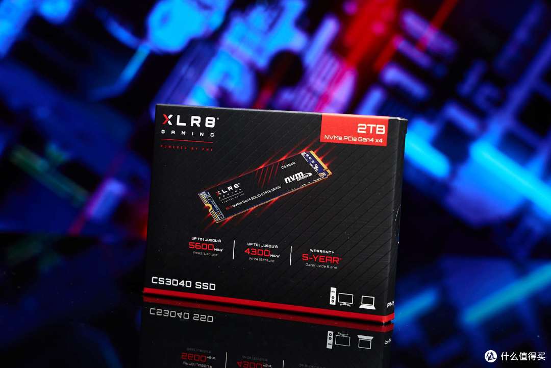 大碗量足的Gen4 SSD:PNY CS3040 2TB
